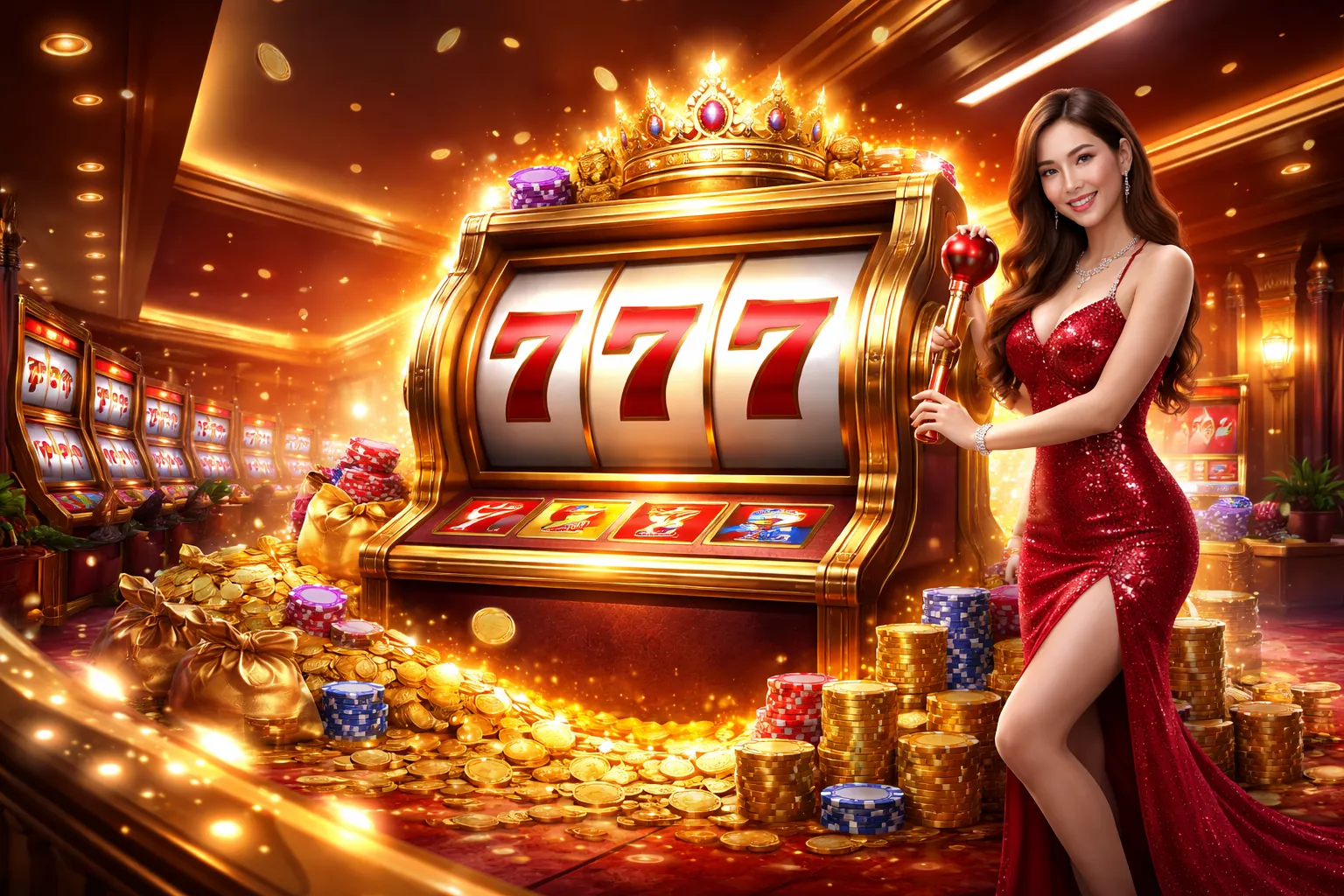 Hình ảnh nền trò chơi slot 8win55 với giải độc đắc
