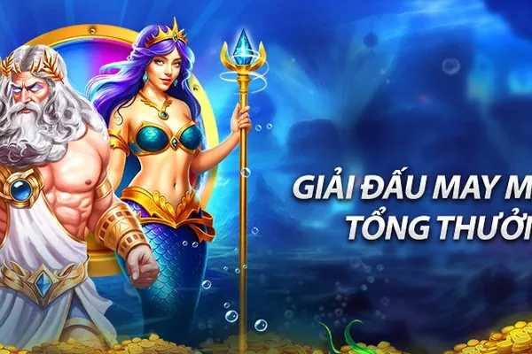 Hình ảnh các giải đấu esports với cúp và phần thưởng